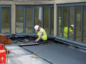 flat roof installation in Archway London